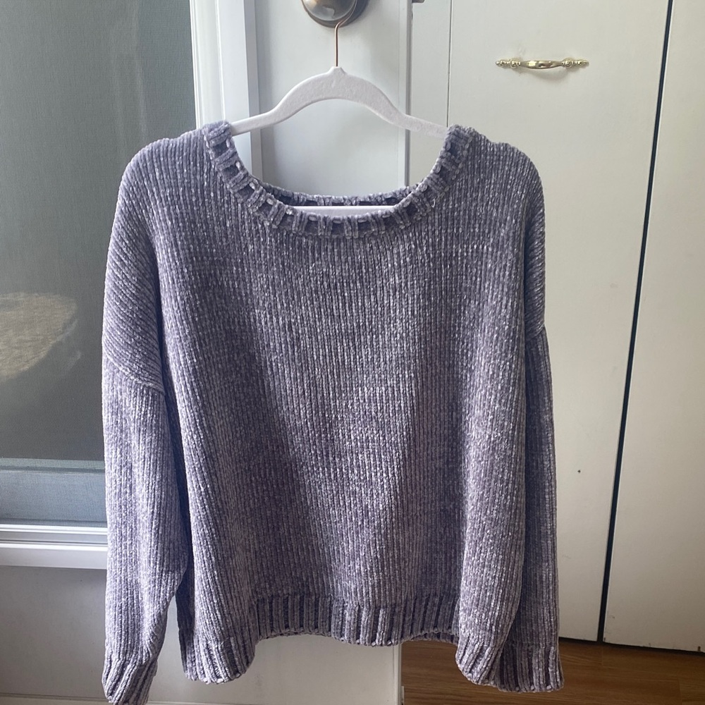 YAYA Super Soft Chenille Sweater